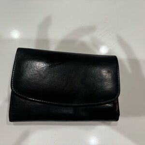 Ladies small black coach wallet